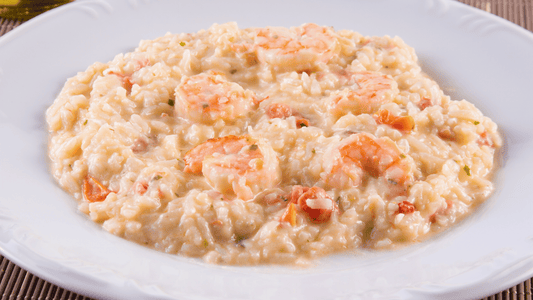 Vinho & Risoto de Camarão