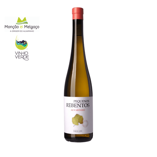 Pequenos Rebentos - Alvarinho Albariño DOC | Magnífico vinho verde elaborado em Monção e Melgaço, Minho - Portugal. Vinho portugues verde branco em nossa loja e delivery para Belo Horizonte BH, Nova Lima e Pampulha.