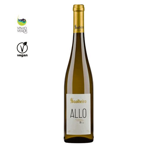 Allo - Loureiro e Alvarinho. Vinho Verde Vegano, Minho - Portugal,  disponível em nossa loja e delivery para BHM, Nova Lima e Pampulha