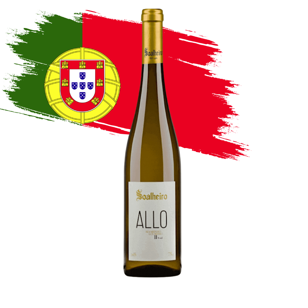 Allo - Loureiro e Alvarinho. Vinho Verde Vegano, Minho - Portugal, disponível em nossa loja e delivery para BHM, Nova Lima e Pampulha