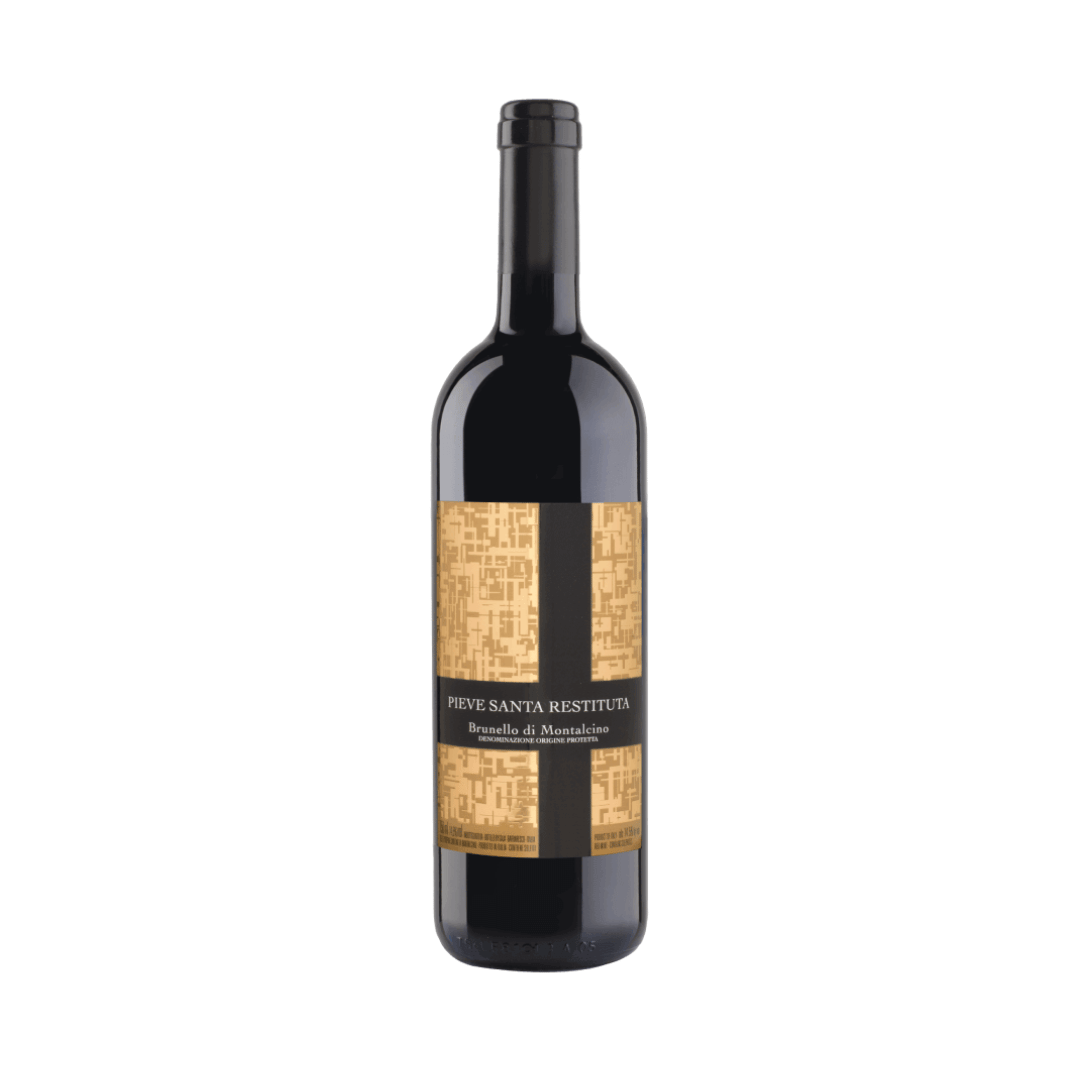 Brunello di Montalcino Gaja e Pieve Santa Restituta Magnífico Brunello di Montalcino feito por Angelo Gaja e Pieve na Toscana, Itália. Vinho tinto italiano em nossa loja e delivery para Belo Horizonte BH e Nova Lima