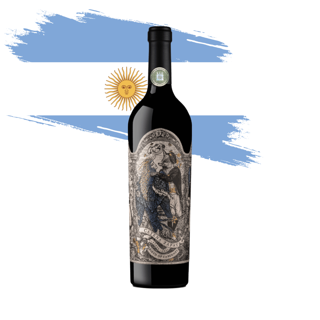 Catena Zapata Birth of Cabernet - Cabernet Sauvignon Cabernet Franc Novo ícone da Catena Zapata, elaborado em Mendoza, Argentina. Vinho tinto argentino em nossa loja e delivery para Belo Horizonte BH, Nova Lima e Pampulha.