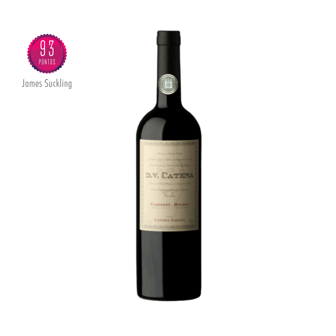 DV Catena Cabernet Malbec Elegante corte de Cabernet Sauvingon com Malbec elaborado pela Catena Zapata na Argentina. Vinho tinto argentino em nossa loja e delivery para Belo Horizonte BH e Nova Lima
