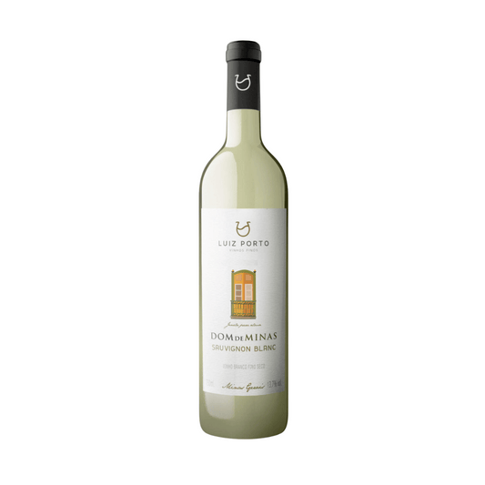 Luiz Porto Dom de Minas Sauvignon Blanc Charmoso Sauvignon Blanc brasileiro elaborado pela Luiz Porto em Cordislândia, MG. Vinho branco mineiro em nossa loja e delivery para Belo Horizonte BH e Nova Lima