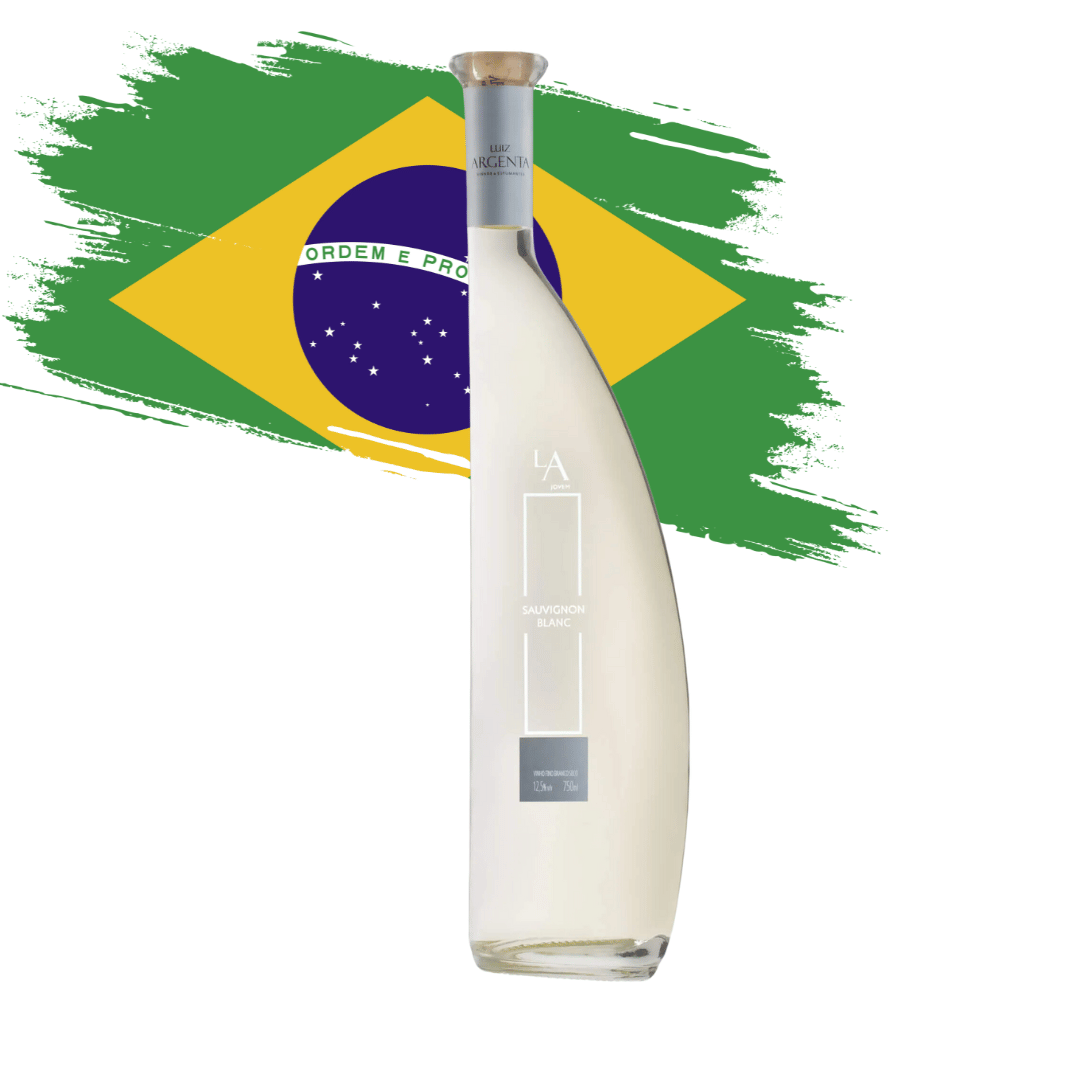 LA Jovem Sauvignon Blanc Magnífico Sauvignon Blanc elaborado pela Luiz Argenta em Flores da Cunha, Rio Grande do Sul RS. Vinho branco gaúcho em nossa loja e delivery para Belo Horizonte BH, Nova Lima e Pampulha.