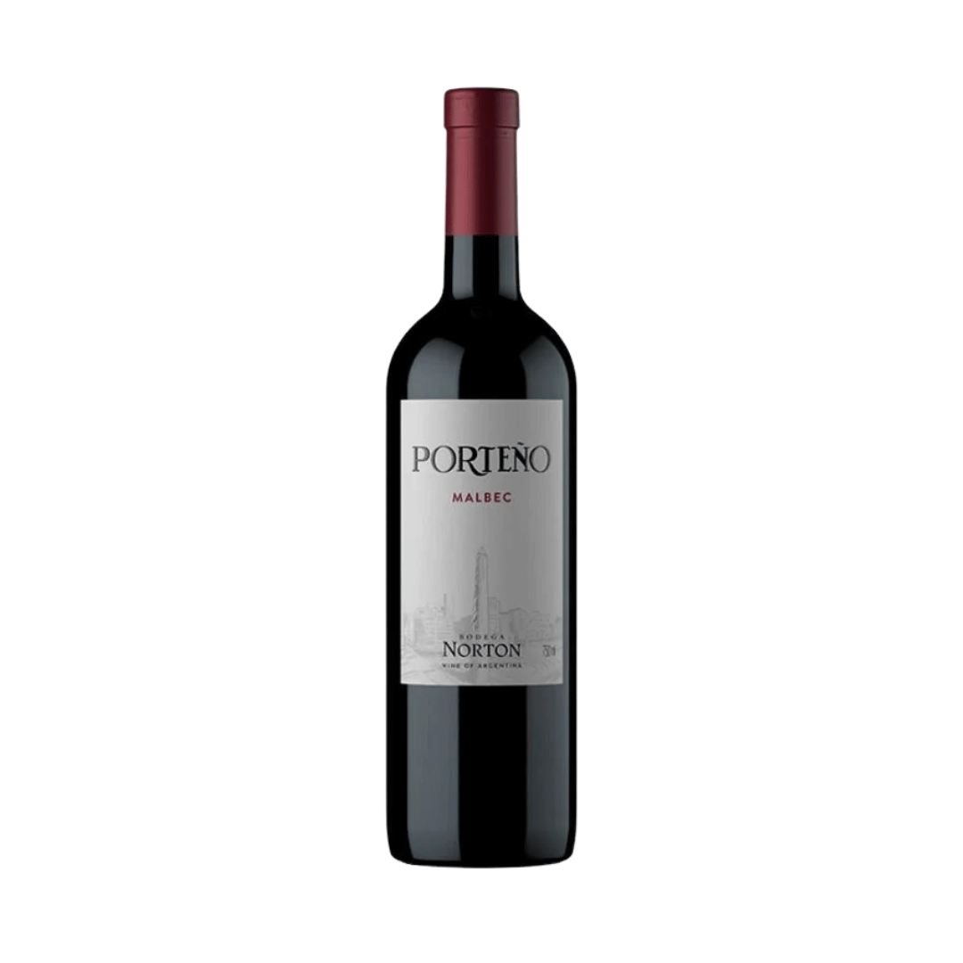 Norton Porteño Malbec Belo e jovem Malbec elaborado pela Bodega Norton em Mendoza, Argentina. Vinho tinto argentino em nossa loja e delivery para Belo Horizonte BH e Nova Lima.