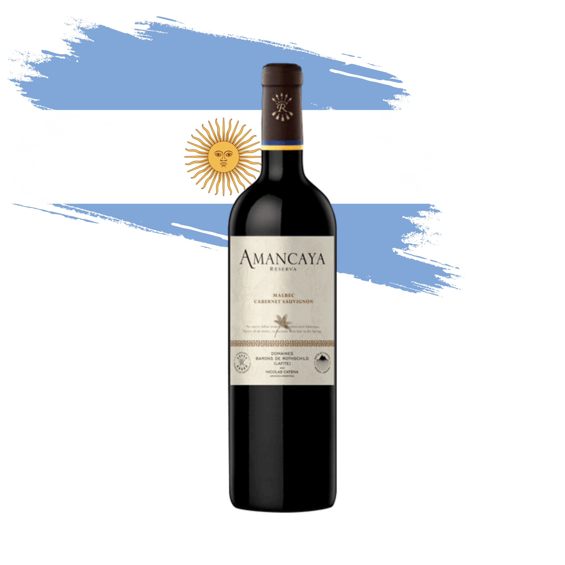 Amancaya | Malbec e Cabernet Sauvignon Magnífico vinho elaborado pela Caro - Catena Zapata e Rothschild em Mendoza, Argentina. Vinho argentino em nossa loja e delivery para Belo Horizonte BH, Nova Lima e Pampulha.