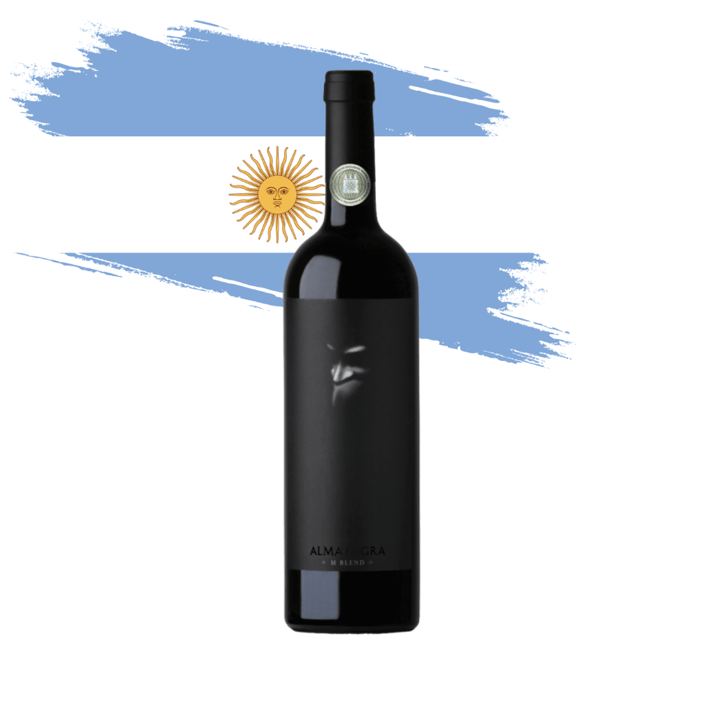 Alma Negra M Blend - Vinho tinto de Mendoza, Argentina. Disponível em nossa loja e delivery para BH, Nova Lima e Pampulha.