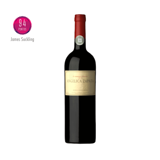 Angelica Zapata Cabernet Franc | Vinho tinto elaborado pela Catena Zapata em Mendoza, Argentina. Disponível em nossa loja e delivery para BH, Nova Lima e Pampulha