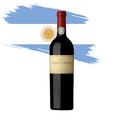 Angelica Zapata Malbec | Vinho tinto elaborado pela Catena Zapata em Mendoza, Argentina. Disponível em nossa loja e delivery para BH, Nova Lima e Pampulha