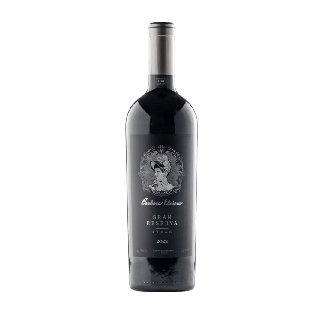 Barbara Eliodora Gran Reserva Tradicional. Syrah mineiro de São Gonçalo do Sapucaí. Compra online, entrega em BH, Nova Lima e envio nacional.