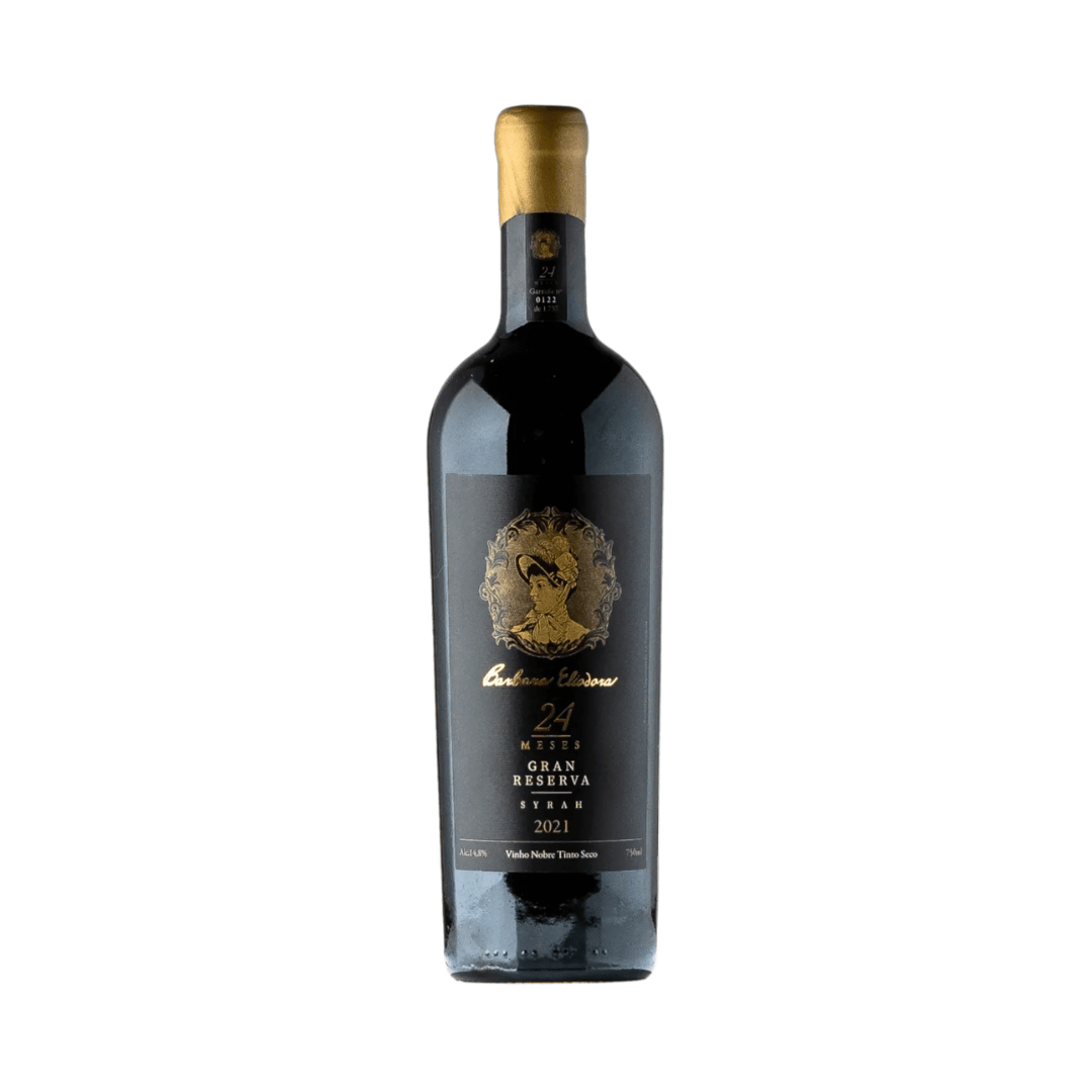 Barbara Eliodora Gran Reserva Syrah 24 meses Vinho tinto mineiro brasileiro