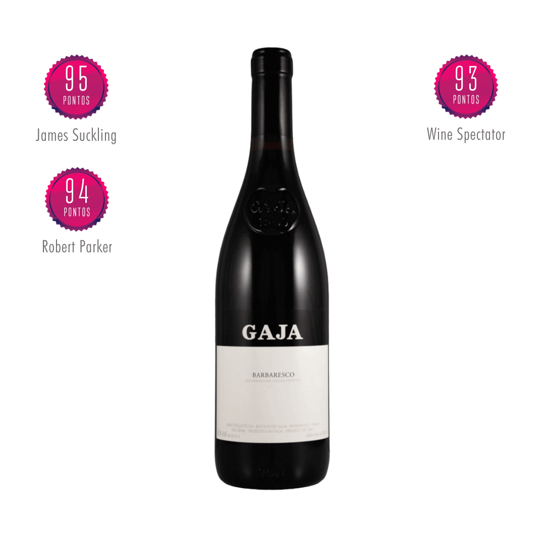 Barbaresco Gaja Magnífico Barbaresco elaborado pelo icônico Angelo Gaja, no Piemonte - Itália. Vinho tinto italiano em nossa loja e delivery para Belo Horizonte BH, Nova Lima e Pampulha.