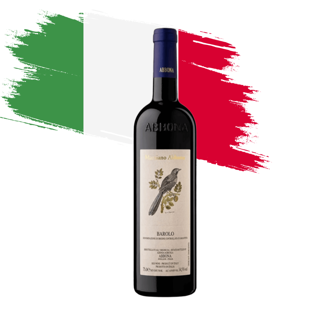 Barolo DOCG Magnífico Barolo elaborado por Marziano Abbona no Piemonte, Itália. Vinho tinto italiano em nossa loja e delivery para Belo Horizonte BH, Nova Lima e Pampulha.