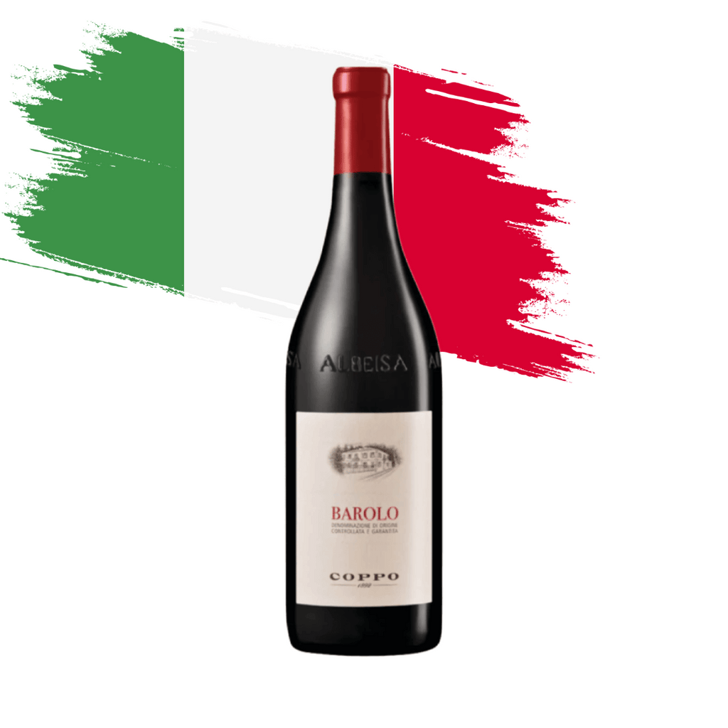 Coppo Barolo Cellar Selection | 91 pontos James Suckling vinho tinto italiano Magnífico Barolo elaborado pelo Coppo em solos do Piemonte - Itália. Vinho tinto disponível em nossa loja e delivery para Belo Horiozonte BH, Nova Lima e Pampulha.