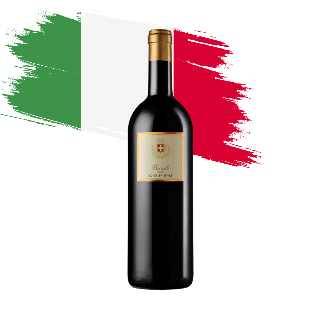 Barolo Coppo DOCG Um dos mais clássicos Barolos elaborado por Coppo na região do Piemonte, Itália. Vinho tinto italiano em nossa loja e delivery para Belo Horizonte BH, Nova Lima e Pampulha.