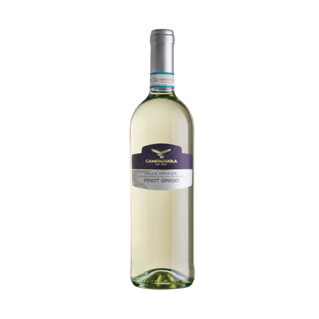 Campagnola Pinot Grigio de extrema qualidade elaborado pelo Campagnola, Vêneto - Itália. Vinho branco disponível em nossa loja e delivery para Belo Horizonte BH, Nova Lima e Pampulha.