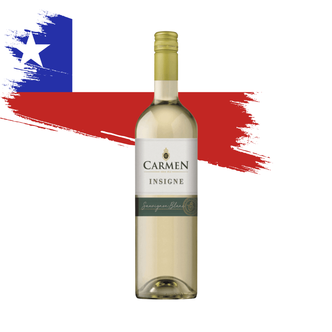 Carmen Insinge Sauvignon Blanc Belo Sauvignon Blanc elaborado pela Viña Carmen no Valle Central - Chile. Vinho branco chileno em nossa loja e delivery para Belo Horizonte BH, Nova Lima e Pampulha.
