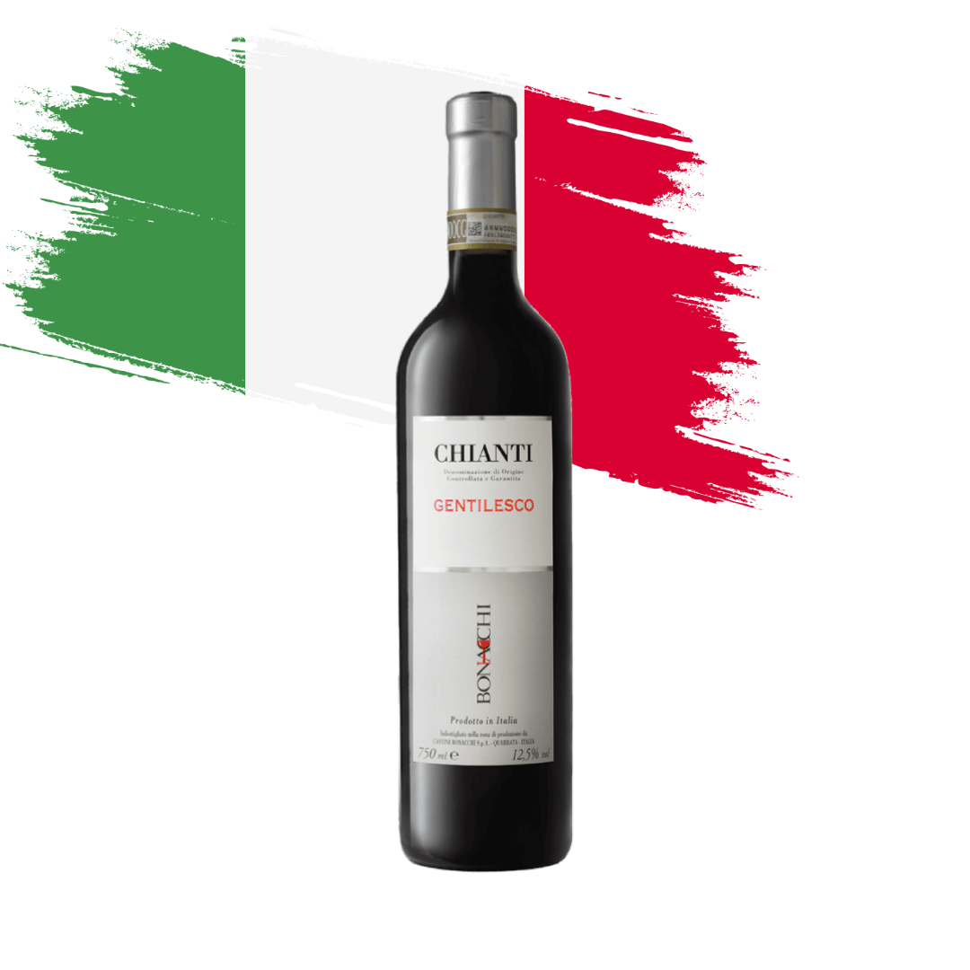 Chianti Gentilesco Bonacchi | Vinho pontuado 90 pontos james suckling tinto toscana italiano italia disponível em nossa loja e delivery para Belo Horizonte BH, Nova Lima e Pampulha