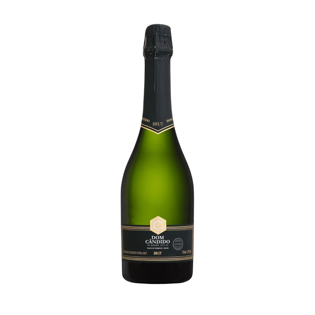 Espumante Dom Cândido Brut DC. Chardonnay do Vale dos Vinhedos, elaborado pelo método tradicional. Compra online, entrega em BH, Nova Lima e envio nacional.