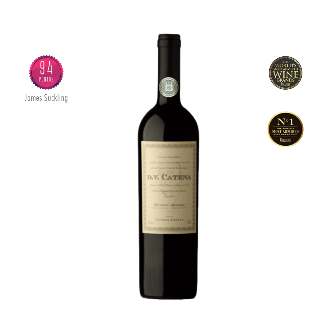 DV Catena Malbec Malbec Vinho tinto elaborado pela Catena Zapata em Mendoza, Argentina. Disponível em nossa loja e delivery para BH, Nova Lima e Pampulha