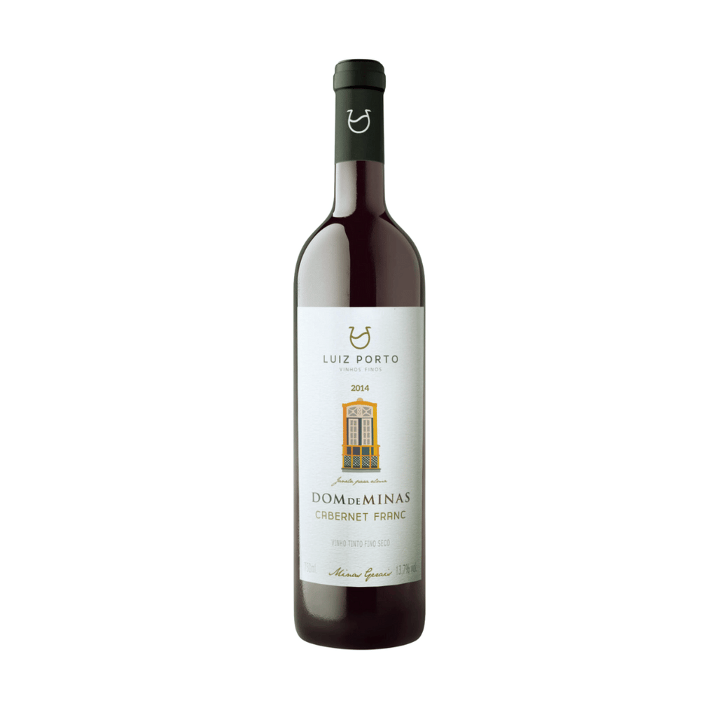 Luiz Porto Dom de Minas Cabernet Franc Belo Cabernet Franc brasileiro elaborado pela Luiz Porto em Cordislândia, MG. Vinho tinto mineiro em nossa loja e delivery para Belo Horizonte BH e Nova Lima