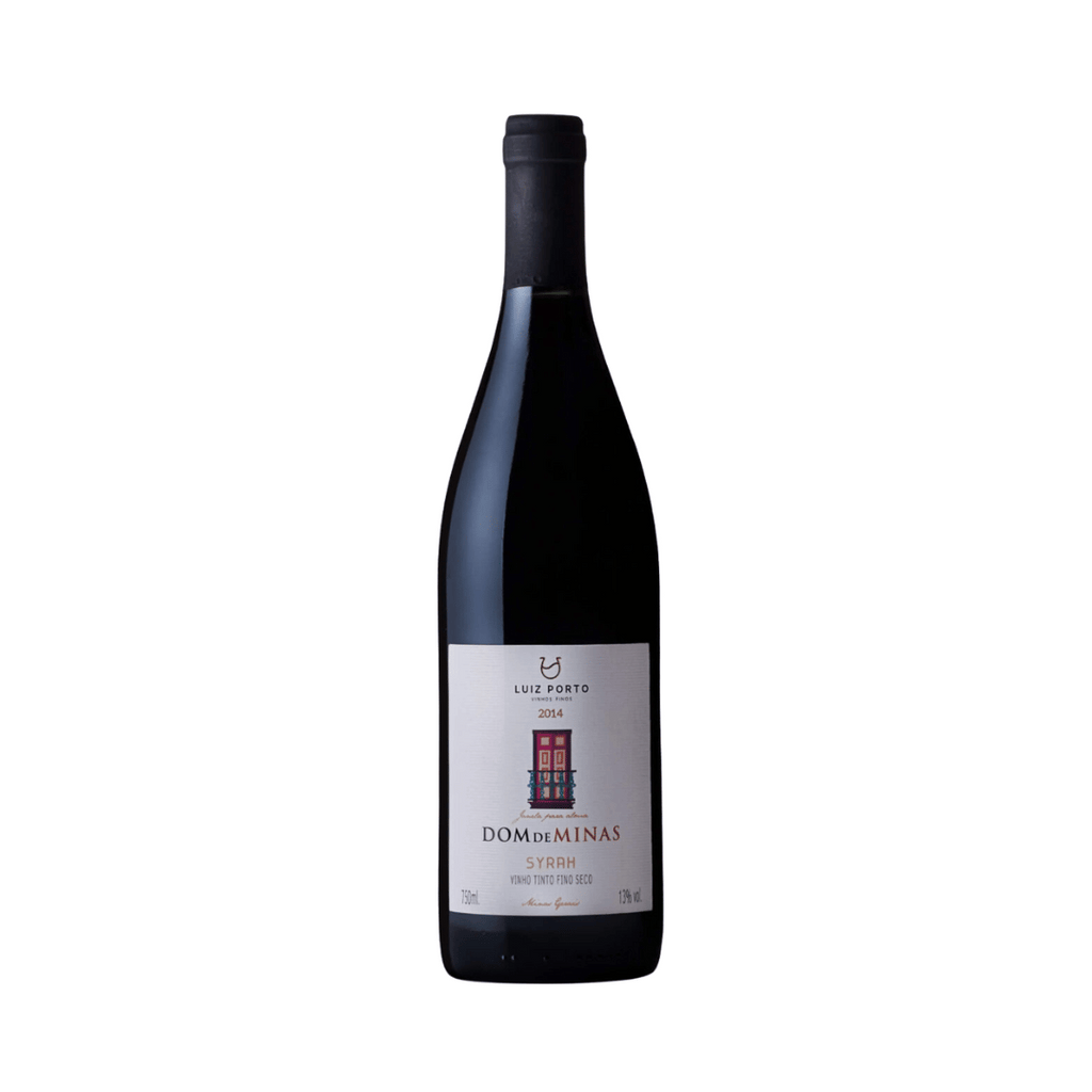 Dom de Minas Syrah Magnífico Syrah (Shiraz) elaborado pela Luiz Porto em Cordislândia, Minas Gerais (MG). Vinho tinto mineiro em nossa loja e delivery para Belo Horizonte BH e Nova Lima.
