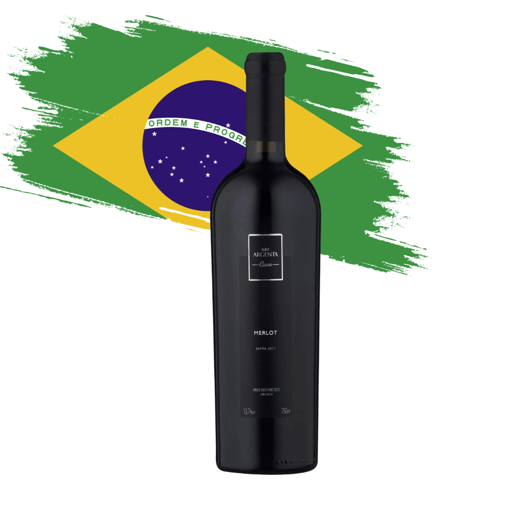 LA Cave Merlot Magnífico Merlot elaborado pela Luiz Argenta em Flores da Cunha Rio Grande do Sul RS. Vinho tinto gaúcho em nossa loja e delivery para Belo Horizonte BH, Nova Lima e Pampulha.