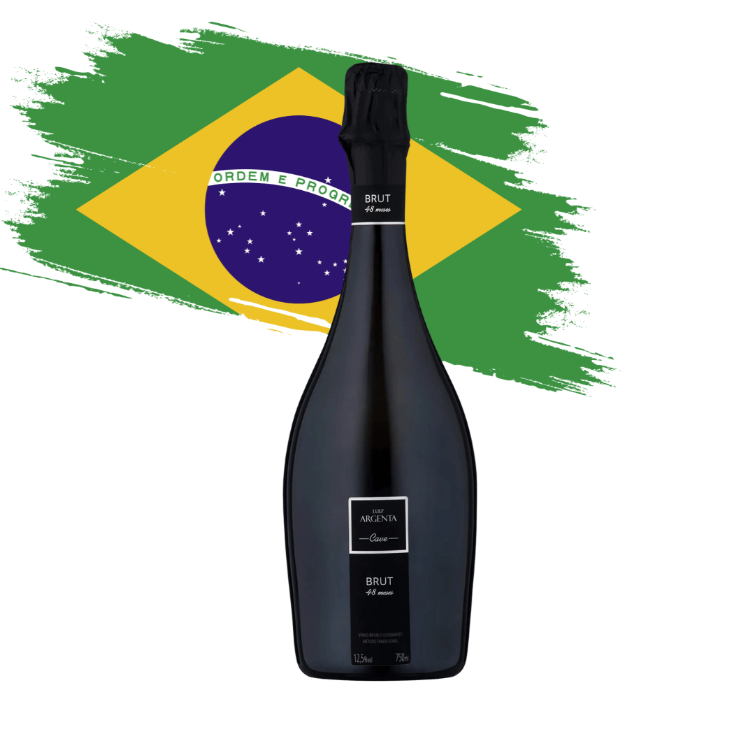 LA Cave 48 meses Um dos melhores espumantes nacionais feito pela Luiz Argenta em Flores da Cunha Rio Grande do Sul RS. Espumante nacional em nossa loja e delivery para Belo Horizonte BH, Nova Lima e Pampulha