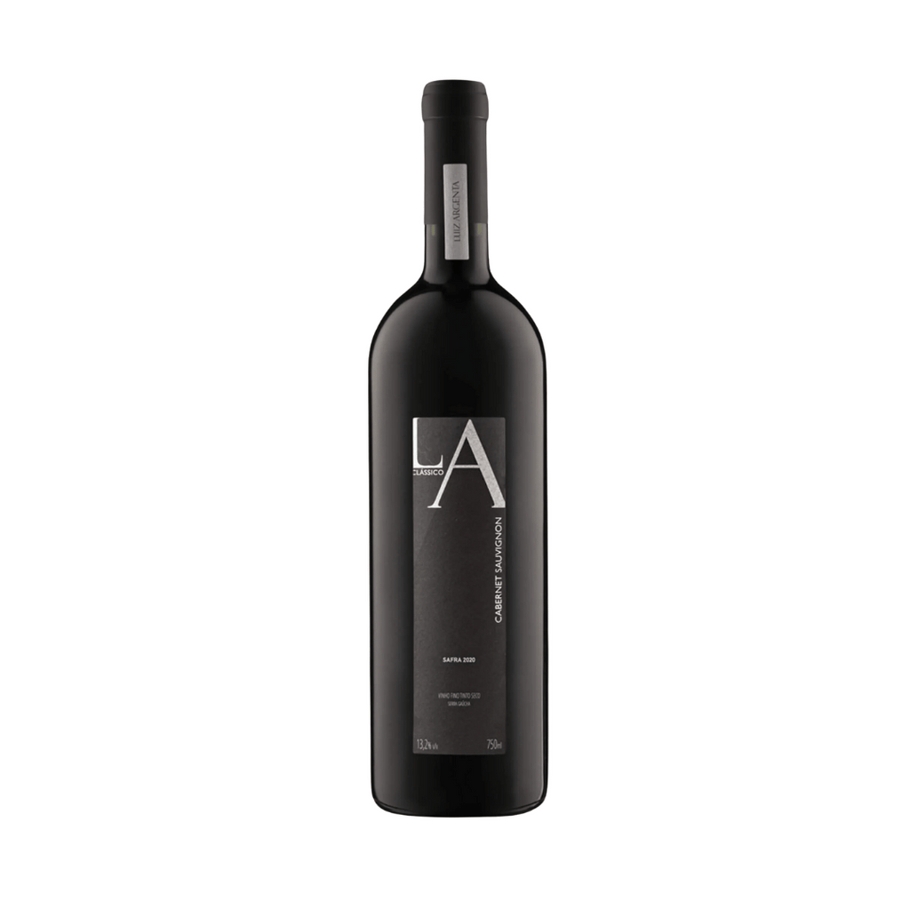 LA Classico Clássico Cabernet Sauvignon Belo Cabernet Sauvignon elaborado pela Luiz Argenta em Flores da Cunha, RS Rio Grande do Sul. Vinho tinto gaúcho brasileiro em nossa loja de delivery para BH e Nova Lima.