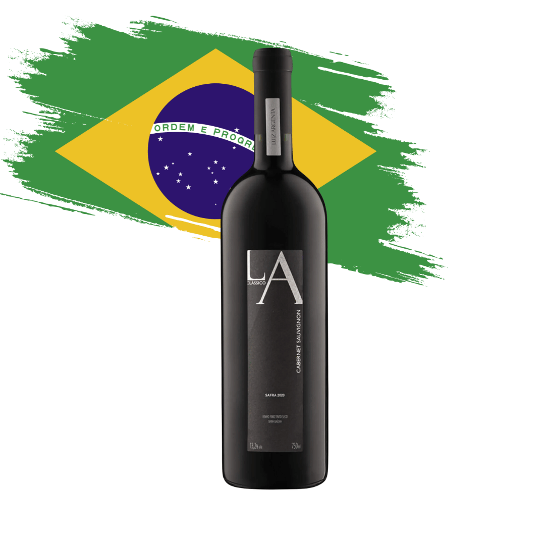 LA Classico Clássico Cabernet Sauvignon Belo Cabernet Sauvignon elaborado pela Luiz Argenta em Flores da Cunha, RS Rio Grande do Sul. Vinho tinto gaúcho brasileiro em nossa loja de delivery para BH e Nova Lima.