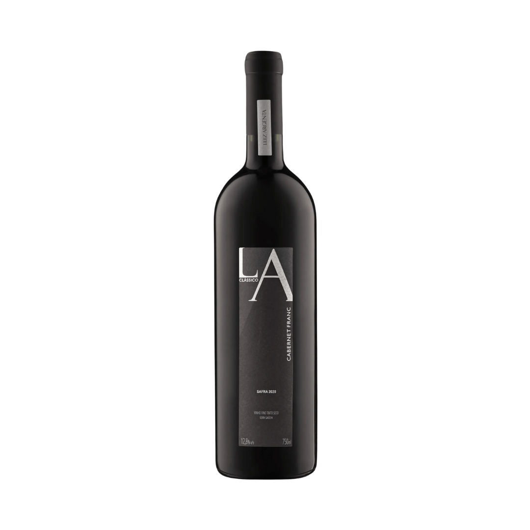 LA Classico Cabernet Franc Elegante Cabernet Franc elaborado pela Luiz Argenta em Flores da Cunha Rio Grande do Sul RS. Vinho tinto gaúcho em nossa loja e delivery para Belo Horizonte BH, Nova Lima e Pampulha