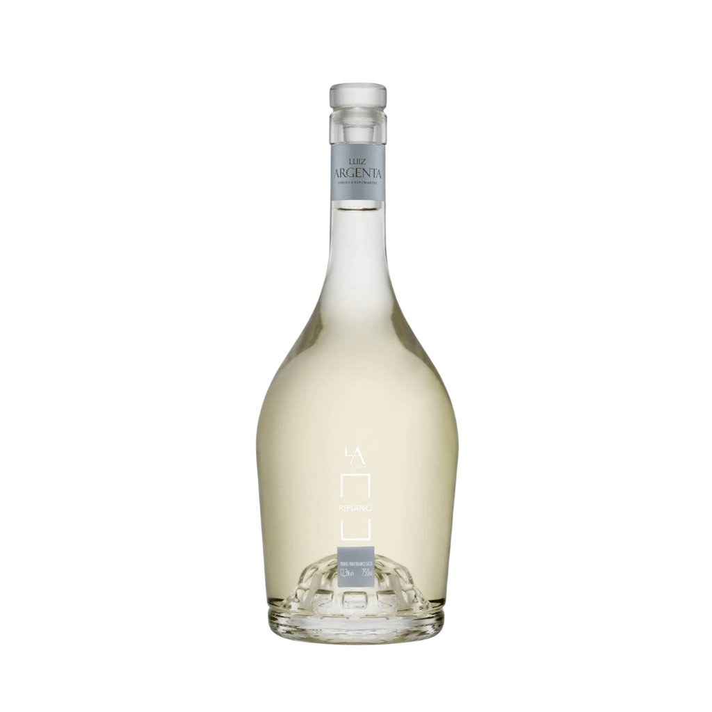 LA Jovem Ripiano Belo corte de Riesling, Pinot Noir e Trebbiano elaborado pela Luiz Argenta no Rio Grande do Sul RS. Vinho branco gaúcho em nossa loja e delivery para Belo Horizonte BH, Nova Lima e Pampulha