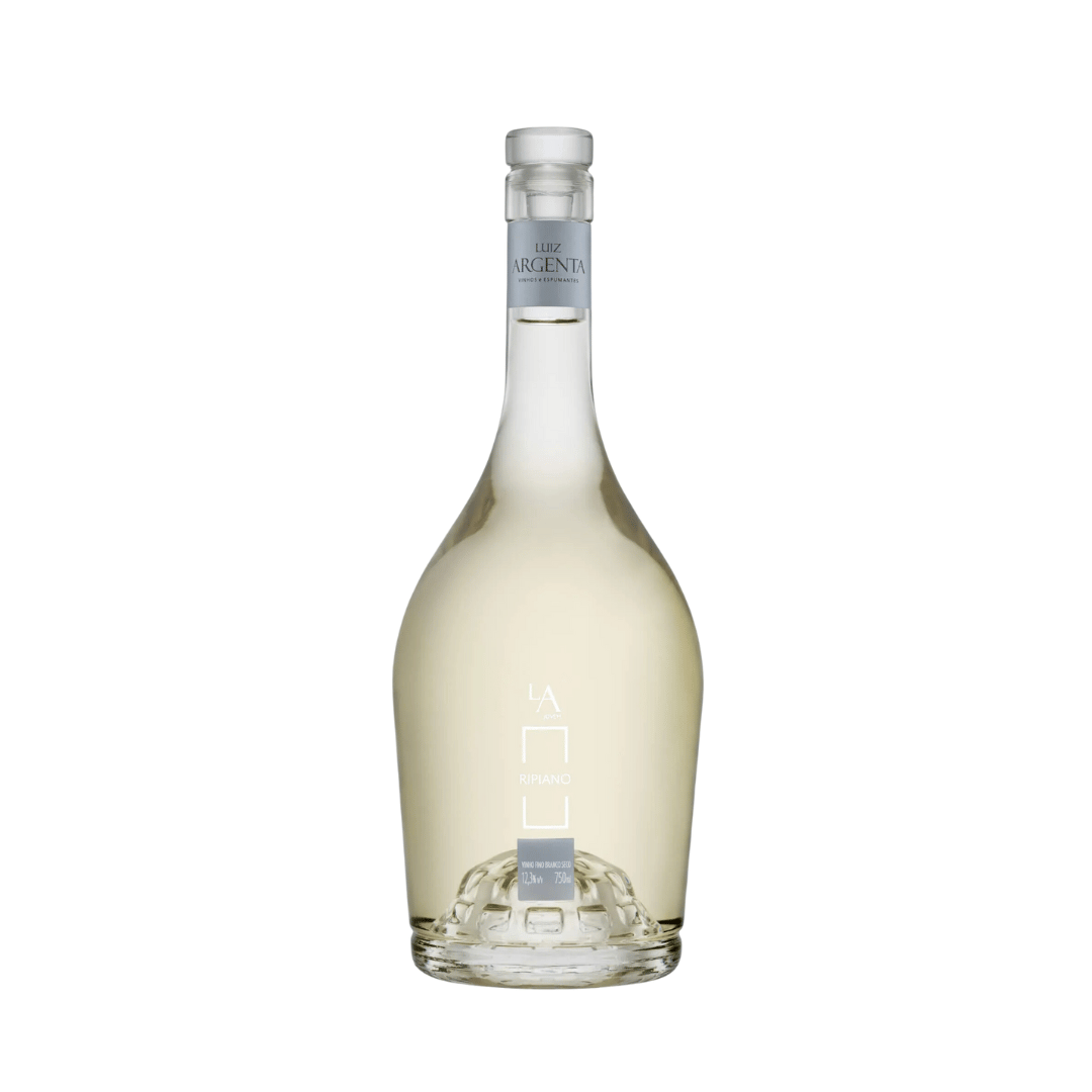 LA Jovem Ripiano Belo corte de Riesling, Pinot Noir e Trebbiano elaborado pela Luiz Argenta no Rio Grande do Sul RS. Vinho branco gaúcho em nossa loja e delivery para Belo Horizonte BH, Nova Lima e Pampulha