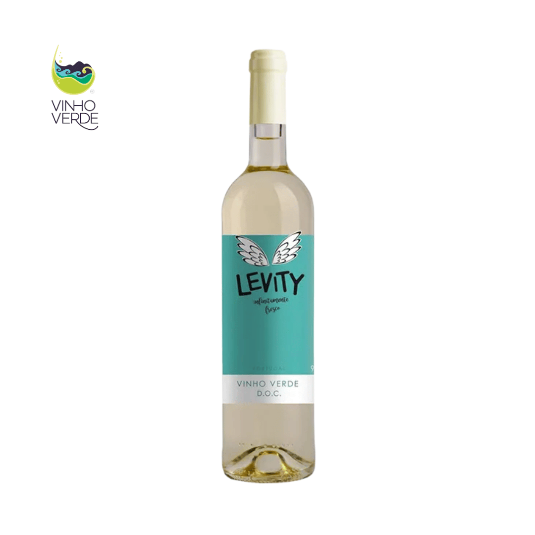 Levity DOC Branco Verde. Vinho verde disponível em nossa loja e delivery para Belo Horizonte BH, Nova Lima e Pampulha. Vinteria Adega