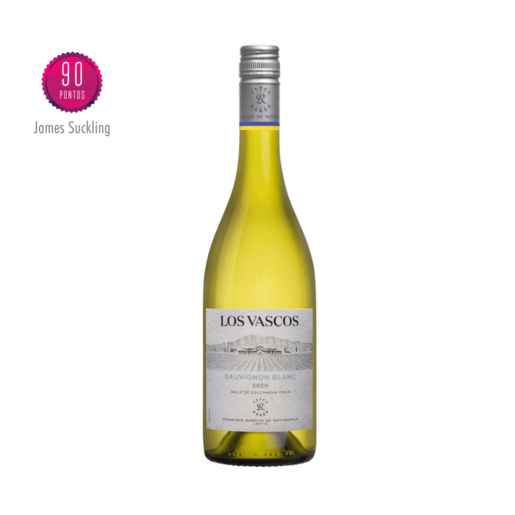 Los Vascos Sauvignon Blanc Elegante Sauvignon Blanc elaborado pela Los Vascos no Aconcágua - Chile. Vinho branco chileno em nossa loja e delivery para Belo Horizonte BH, Nova Lima e Pampulha