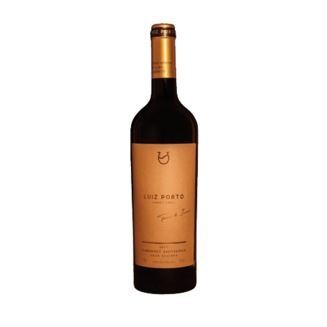 Luiz Porto Cabernet Sauvignon | Belo Cabernet Sauvignon nacional elaborado pela Luiz Porto em Cordislândia, Minas Gerais. Vinho tinto brasileiro em nossa loja e delivery para Belo Horizonte BH e Nova lima.
