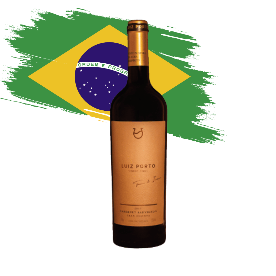 Luiz Porto Cabernet Sauvignon | Belo Cabernet Sauvignon nacional elaborado pela Luiz Porto em Cordislândia, Minas Gerais. Vinho tinto brasileiro em nossa loja e delivery para Belo Horizonte BH e Nova lima.