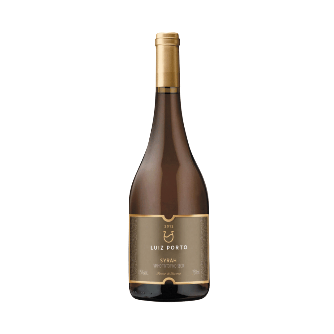 Luiz Porto Syrah Shiraz Gran Reserva Espetáculo em Syrah (Shiraz) brasileiro elaborado pela Luiz Porto em Cordislândia, MG. Vinho tinto mineiro em nossa loja e delivery para Belo Horizonte BH e Pampulha.