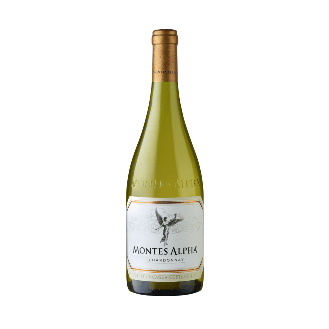 Montes Alpha Chardonnay Vinho Branco Chileno do Valle de Casablanca, Chardonnay, fermentação em barrica e grande complexidade. Compra online, entrega em BH, Nova Lima e envio nacional.