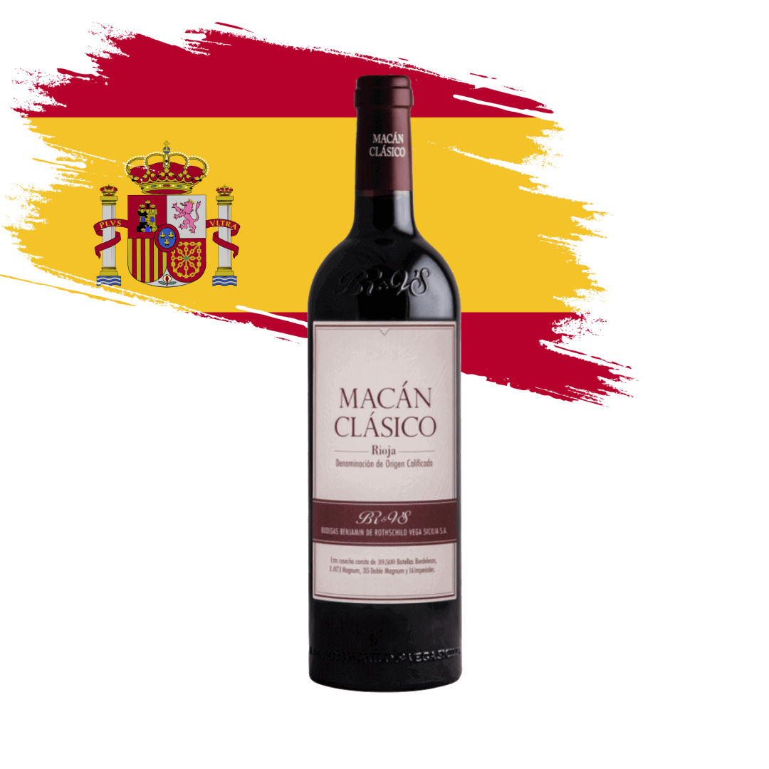 Macan Clasico 2019
Magnífico Macán 2019 por Vega Sicilia e a família Rothschild em Rioja, Espanha. Vinho tinto espanhol em nossa loja e delivery para Belo Horizonte BH, Nova Lima e Pampulha.