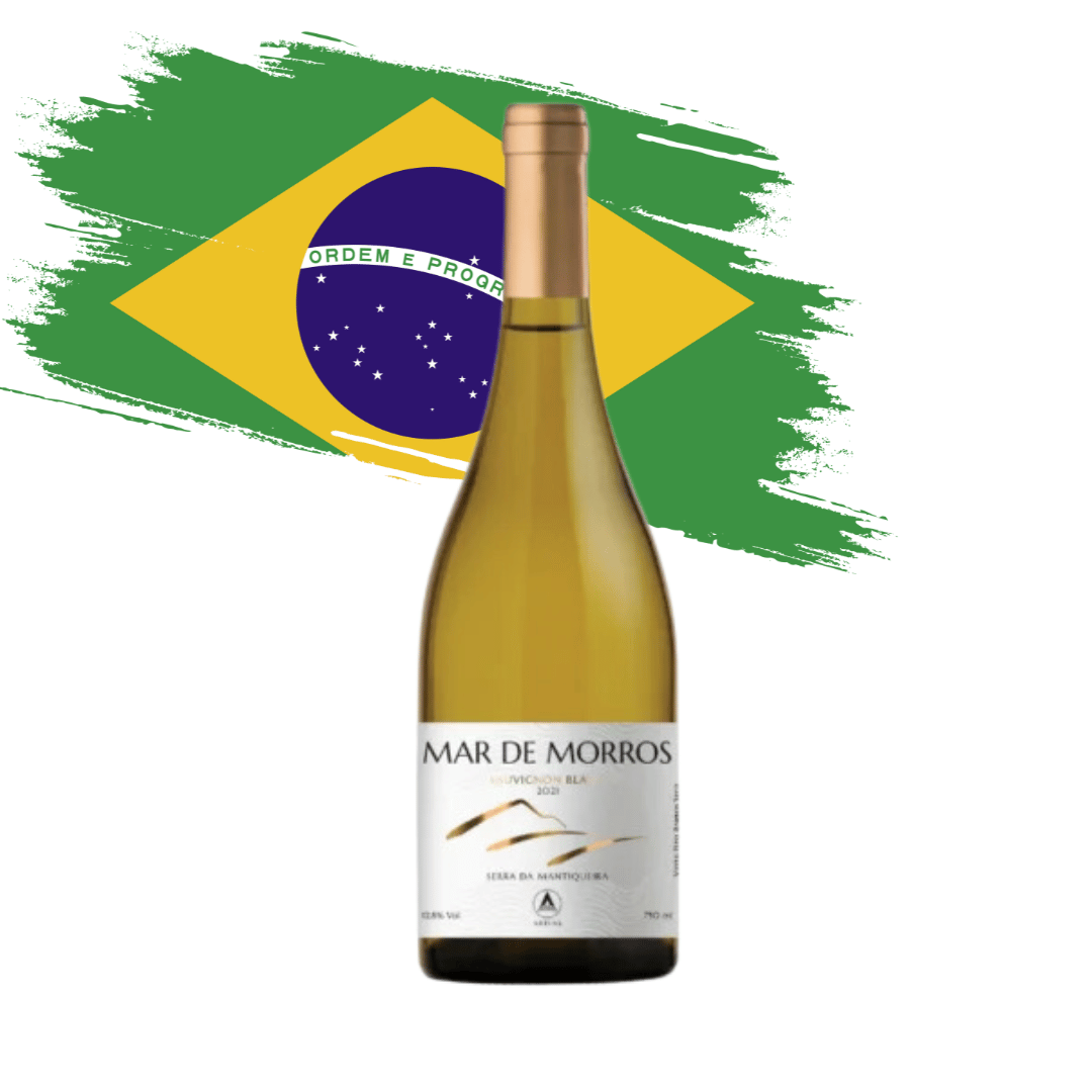 Mar de Morros Sauvignon Blanc. Magnífico Sauvignon Blanc elaborado na Serra da Mantiqueira em Minas Gerais MG, pela Artesã. Vinho branco mineiro em nossa loja e delivery para Belo Horizonte BH, Nova Lima e Pampulha