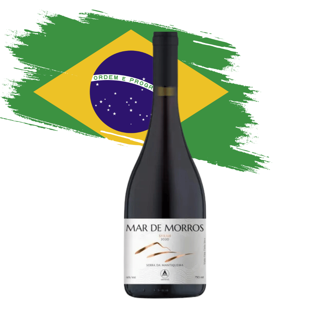 Mar de Morros Syrah Shiraz Extraordinário Syrah (Shiraz) elaborado pela Artesã, na Serra da Mantiqueira Minas Gerais MG. Vinho tinto mineiro em nossa loja e delivery para Belo Horizonte BH, Nova Lima e Pampulha.
