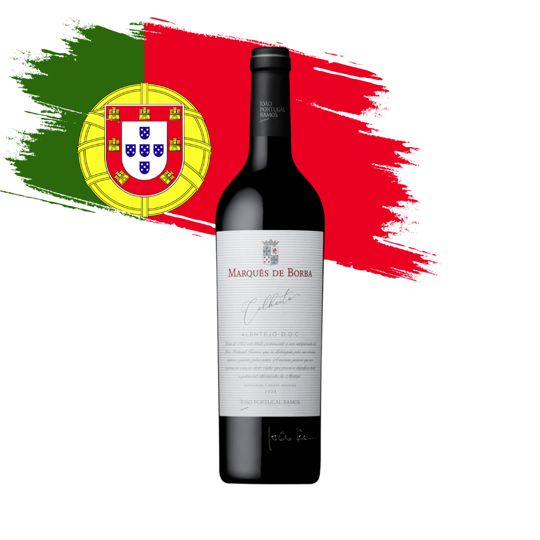 Marques de Borba Colheita Tinto Renomado corte portugues elaborado por João Portugal Ramos no Alentejo, Portugal. Vinho tinto português em nossa loja e delivery para Belo Horizonte BH, Nova Lima e Pampulha