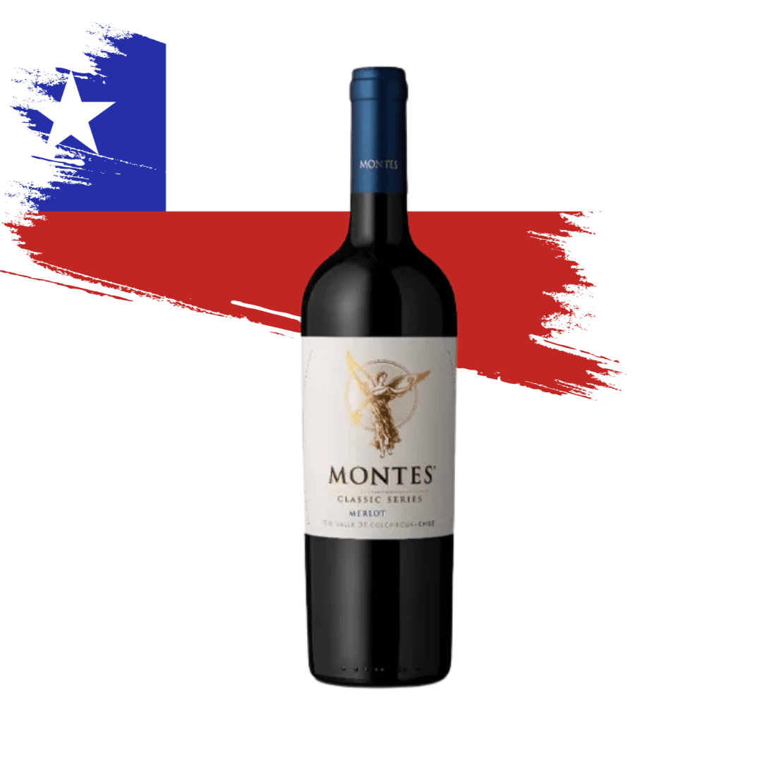 Montes Classic Reserva Merlot Vinho Tinto Chileno Vinã Montes Vinteria Adega Belo Horizonte Nova Lima BH Loja e Delivery