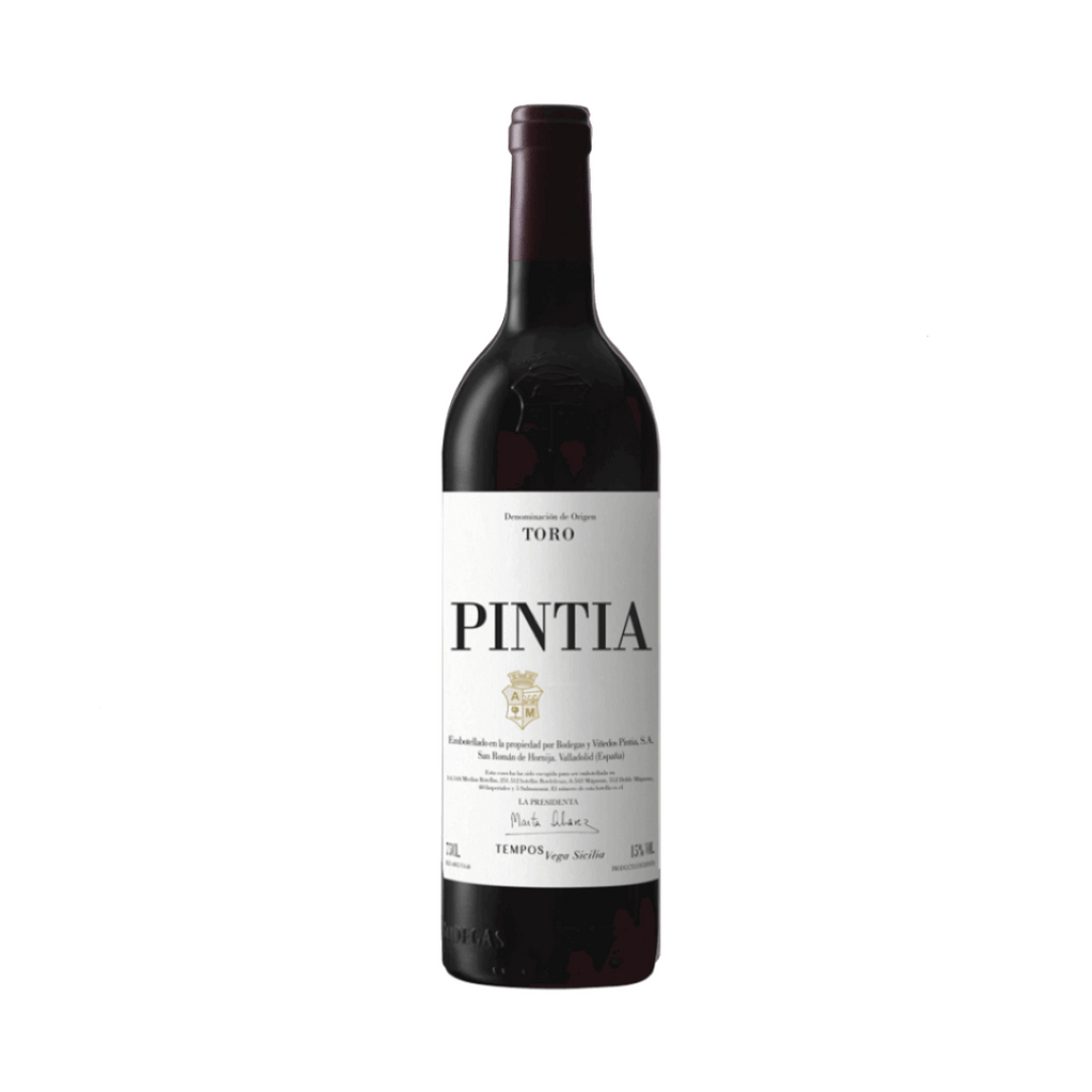Pintia 2019 da Vega Sicilia. Vinho tinto espanhol do Toro, Tinta de Toro de estrutura. Compra online, entrega em BH, Nova Lima e envio nacional pela Vinteria.