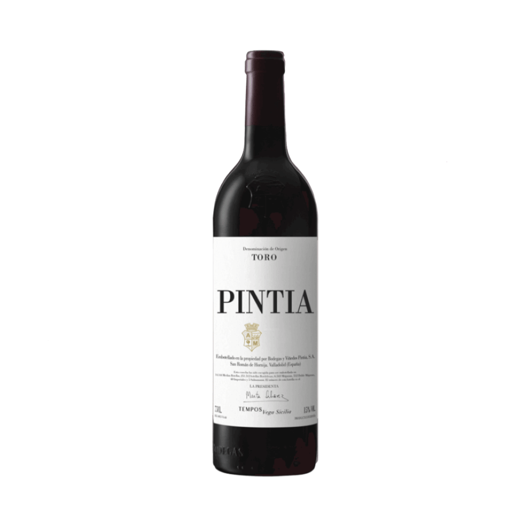 Pintia 2019 da Vega Sicilia. Vinho tinto espanhol do Toro, Tinta de Toro de estrutura. Compra online, entrega em BH, Nova Lima e envio nacional pela Vinteria.