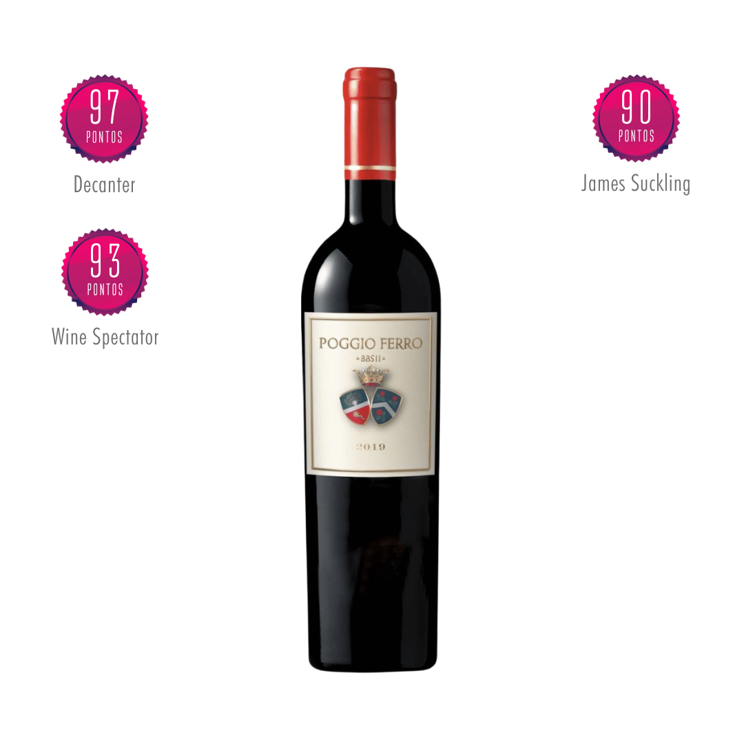 Poggio Ferro Toscana Exuberante Sangiovese Grosso BBS11 elaborado por Biondi Santi na Toscana, Itália. Vinho tinto italiano em nossa loja e delivery para Belo Horizonte BH, Nova Lima e Pampulha.