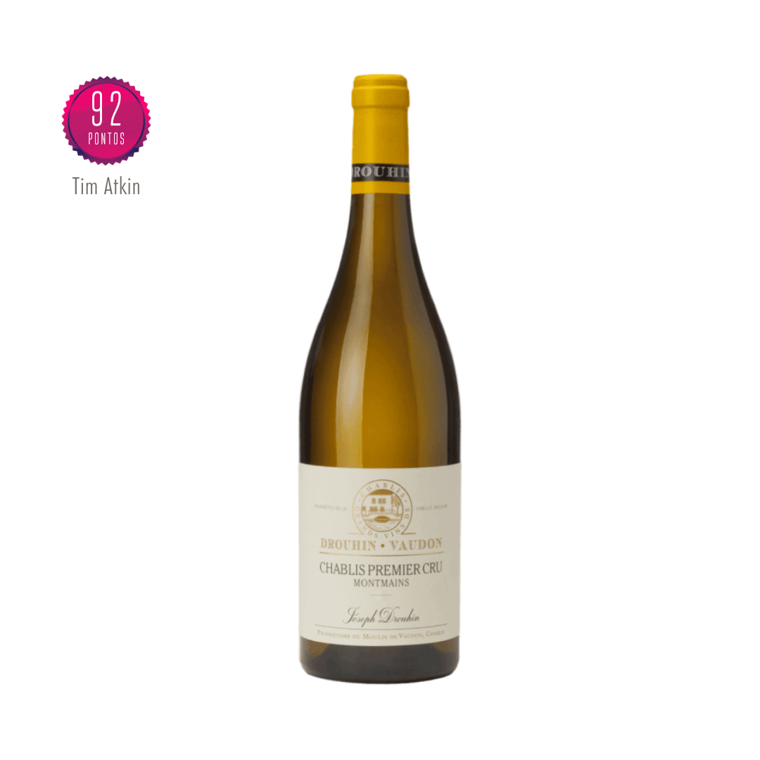 Chablis Premier Cru Joseph Drouhin 92 pontos tim atkin borgonha frança frances chardonnay vinho branco disponível em nossa loja e delivery para Belo Horizonte BH, Nova Lima e Pampulha.