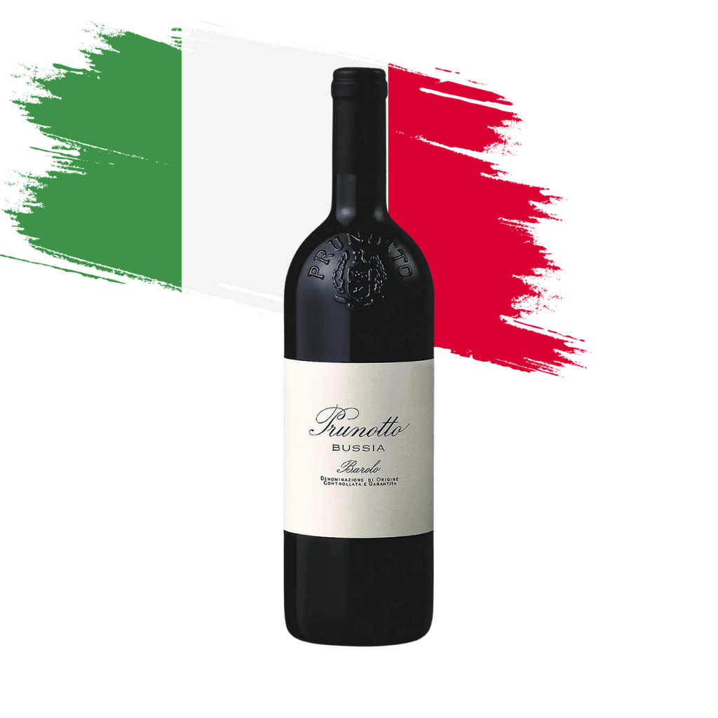 Prunotto Barolo Bussia 2020. Barolo DOCG do Piemonte, elaborado com Nebbiolo. Compra online, entrega em BH, Nova Lima e envio nacional.